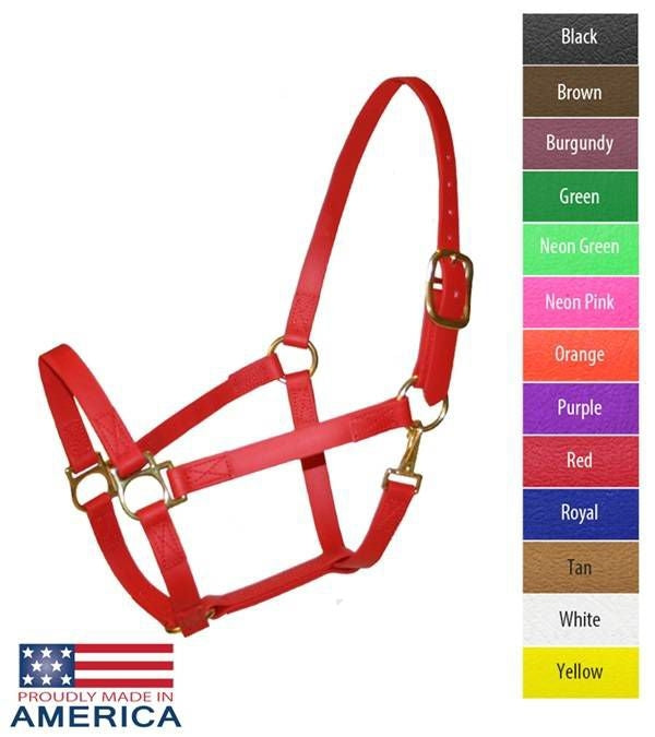 Feather-Weight Beta Track Halter Horse Neon Pink