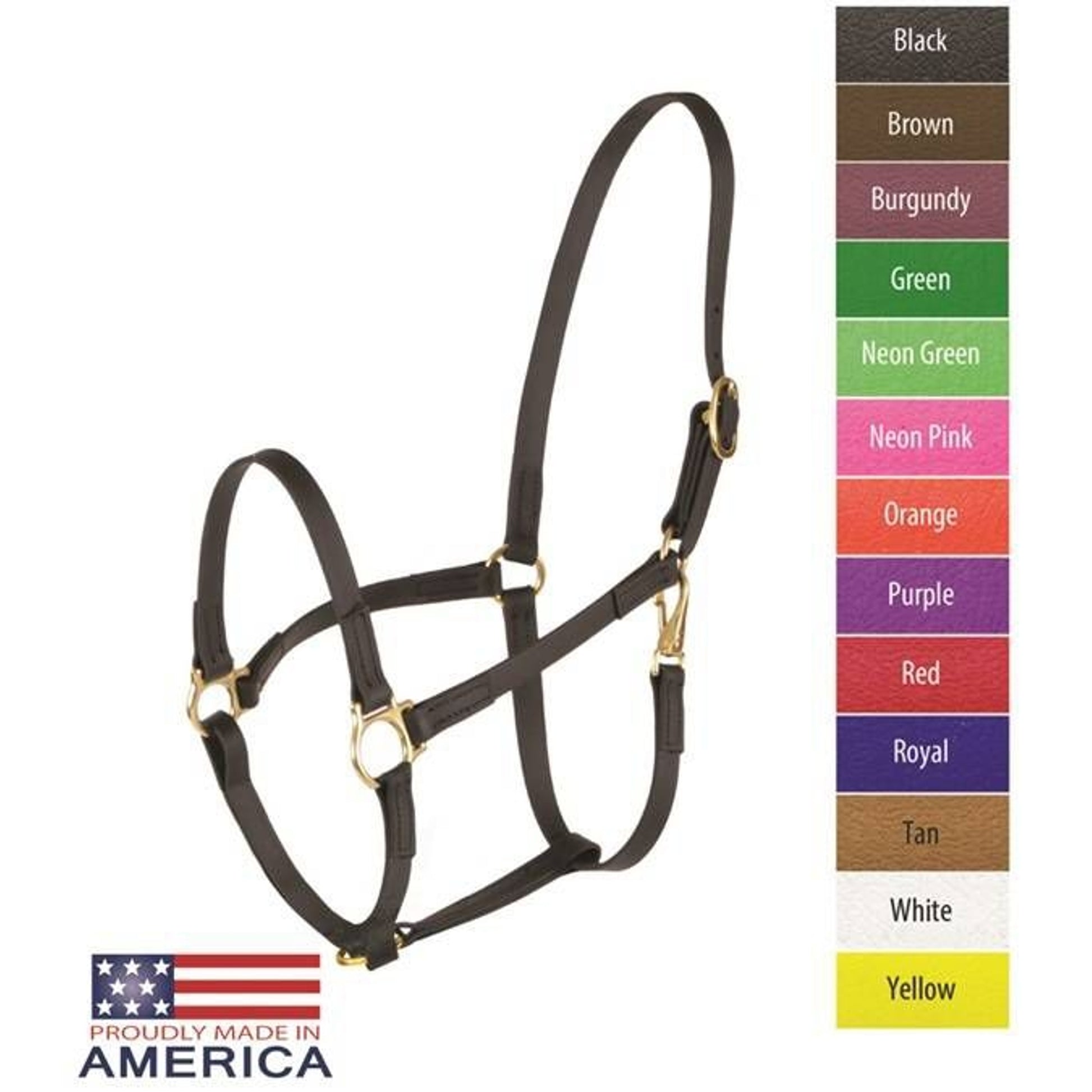 Feather-Weight Beta Track Halter Horse Neon Pink