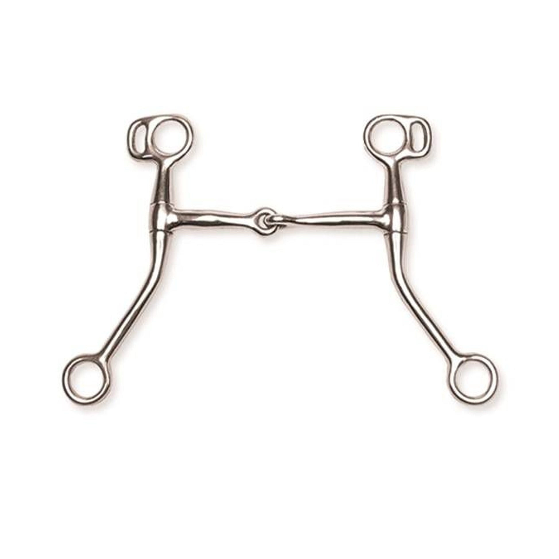 Jacks Training Snaffle Bit 5-1/2" Stainless Steel