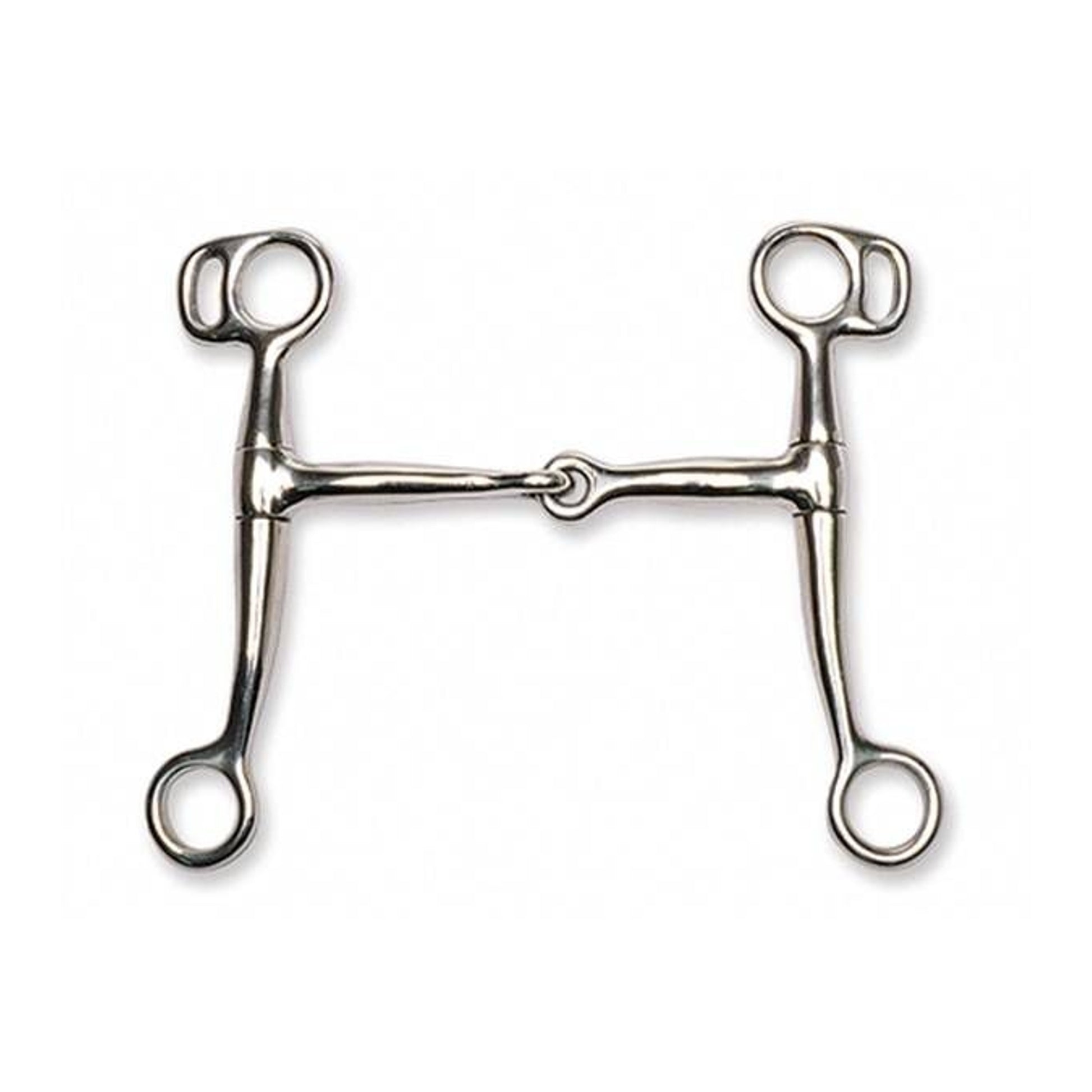 Jacks Tom Thumb Snaffle Bit 4-3/4" Stainless Steel