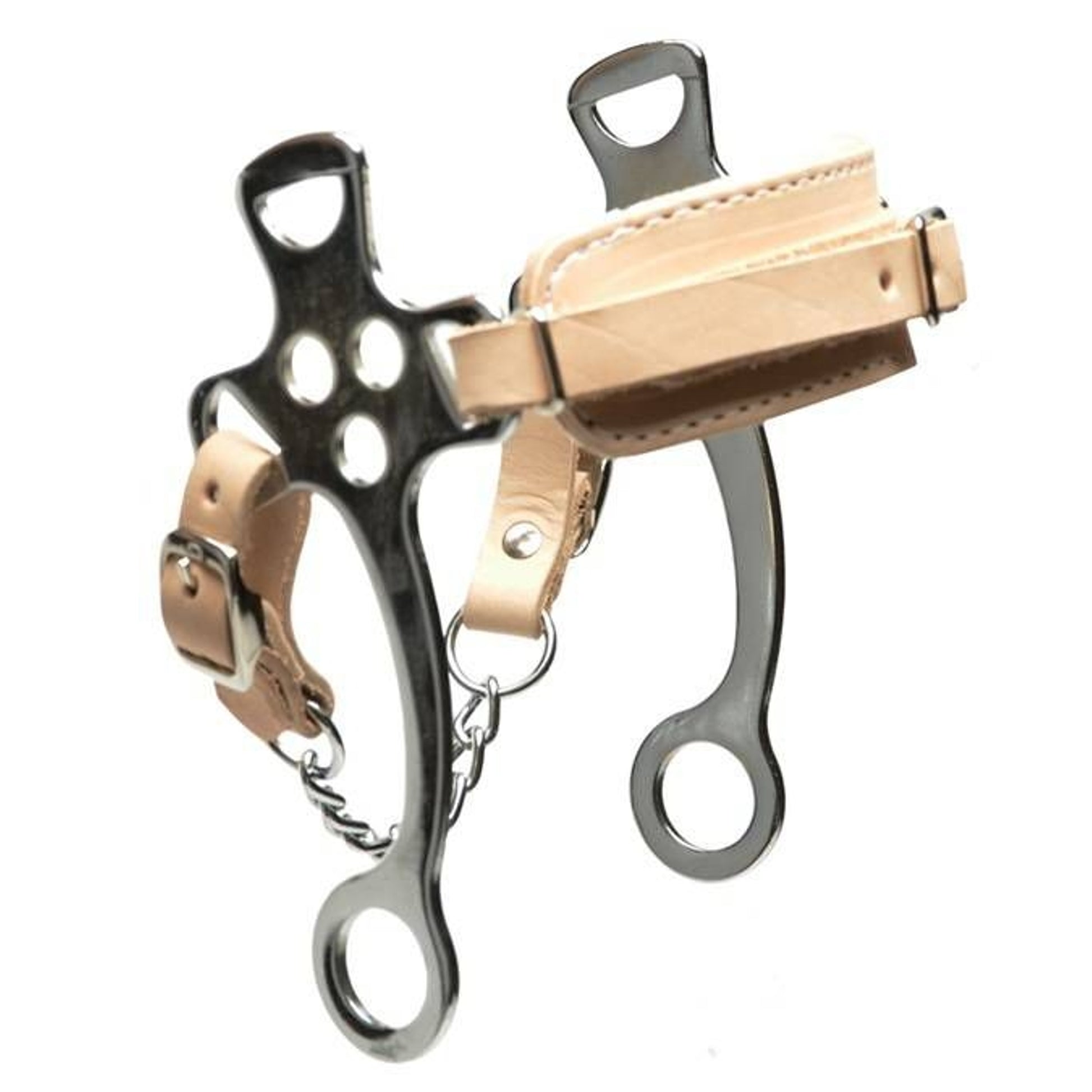 Jacks Hackamore Bit 6" Chrome Plated