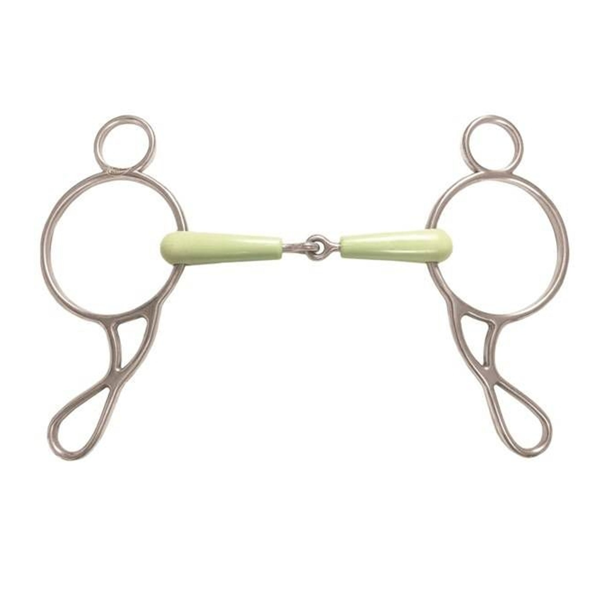 Jacks Wonder Jointed Apple Gag Bit 5" Stainless St
