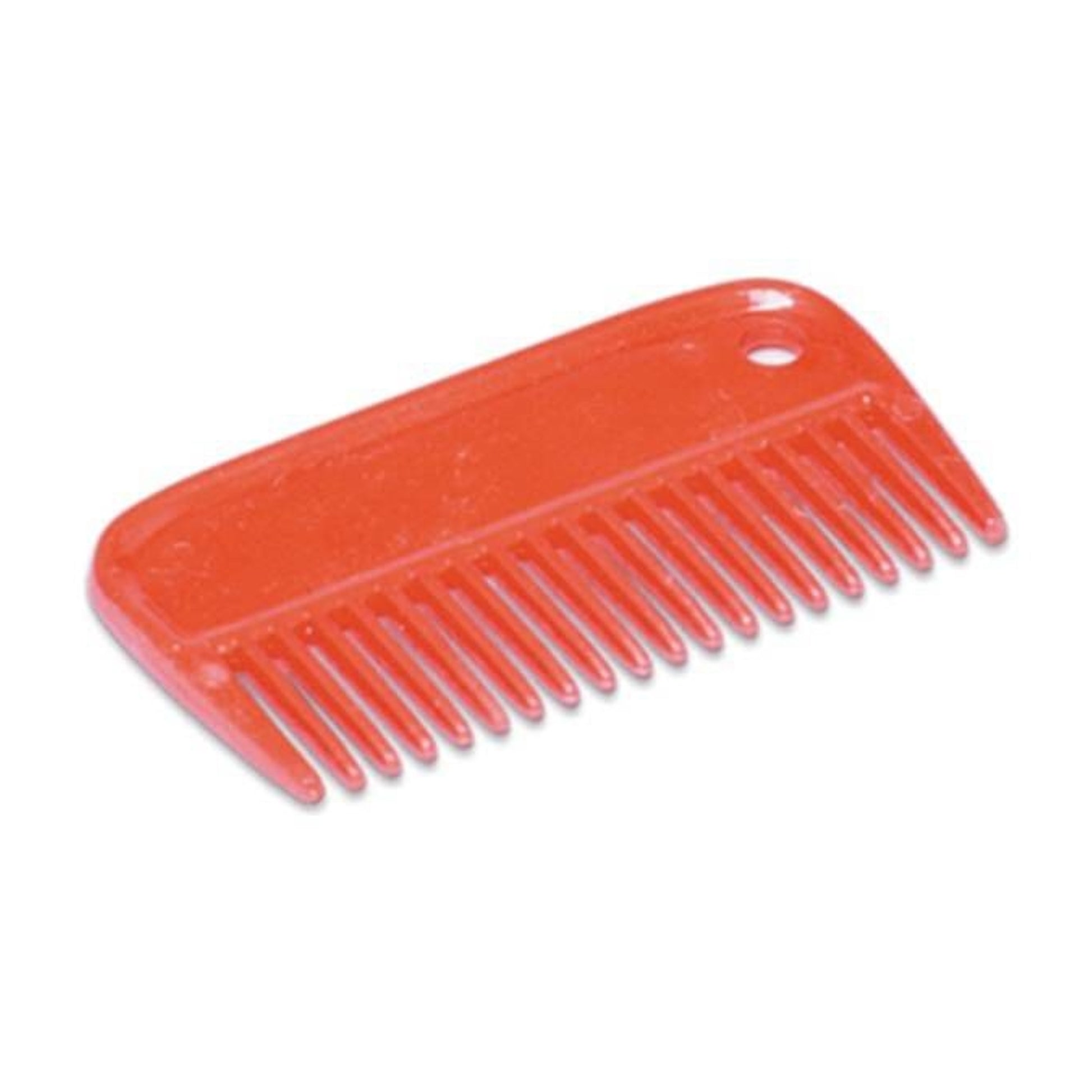 Jacks Plastic Mane Comb 4" X 2" Assorted Colors