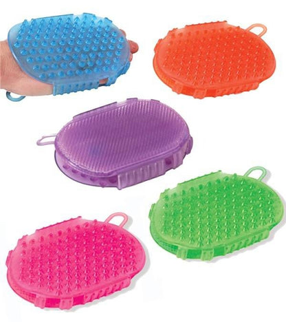 Jacks Jelly Scrub Mitt Two Sided Green