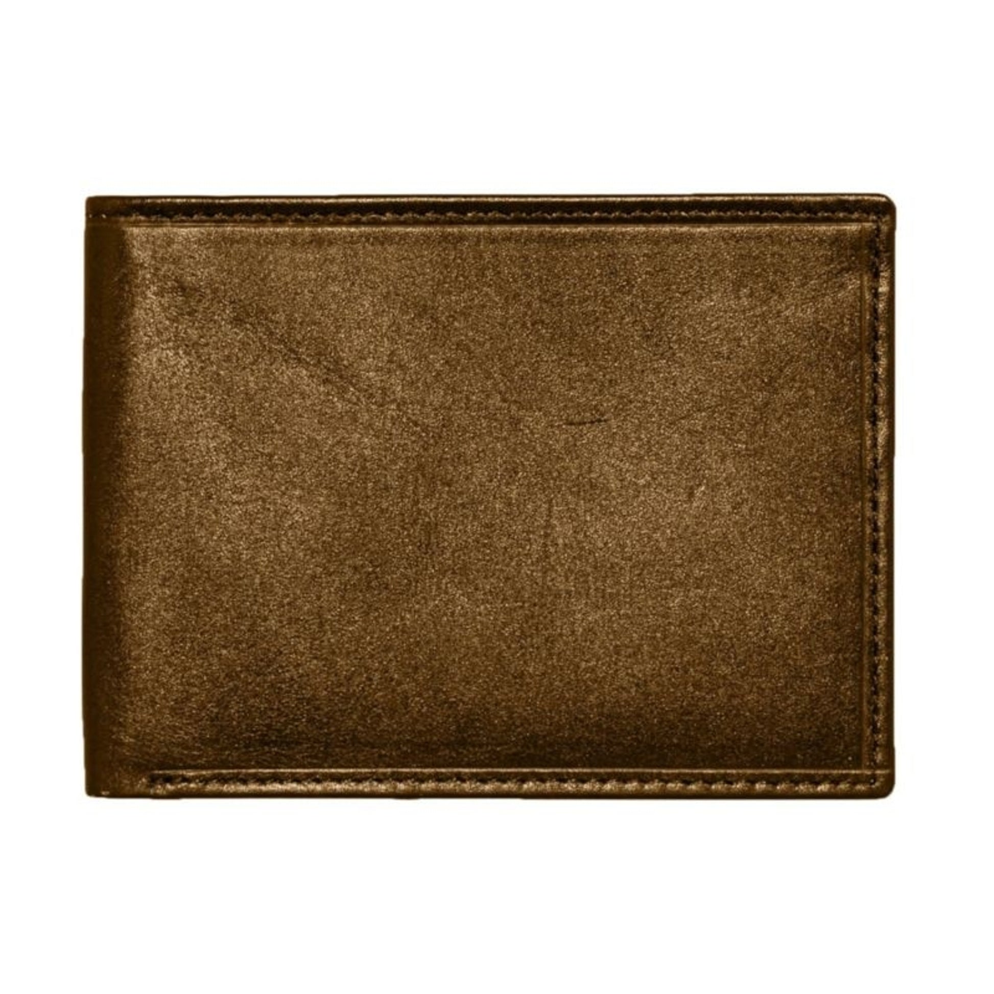 Mossy Oak Smooth Leather Trifold Wallet Brown