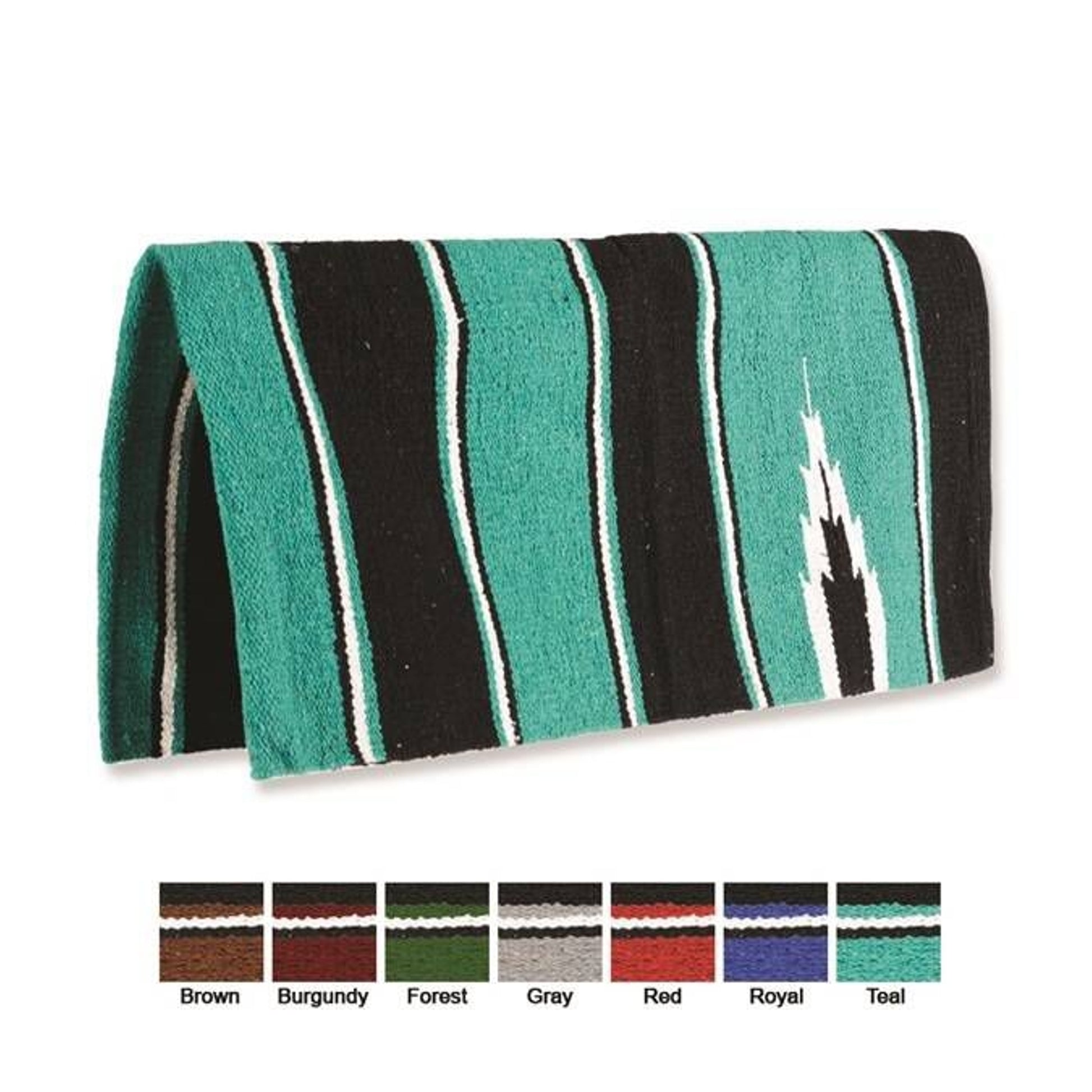 Jacks Acrylic Cotton Navajo Blanket 30" x 60" Brow
