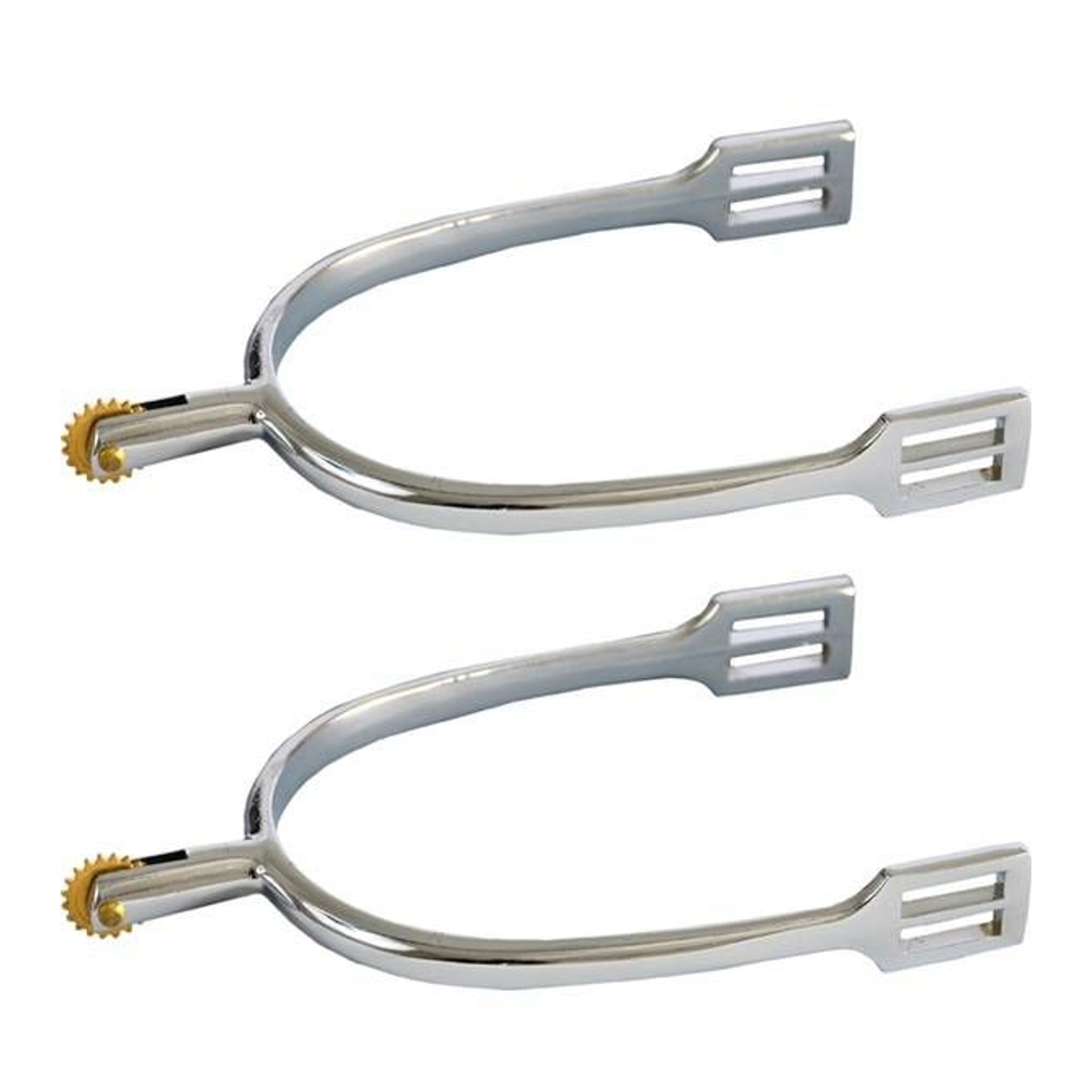 Jacks Dressage Spurs with Brass Rowel - Sold in Pa