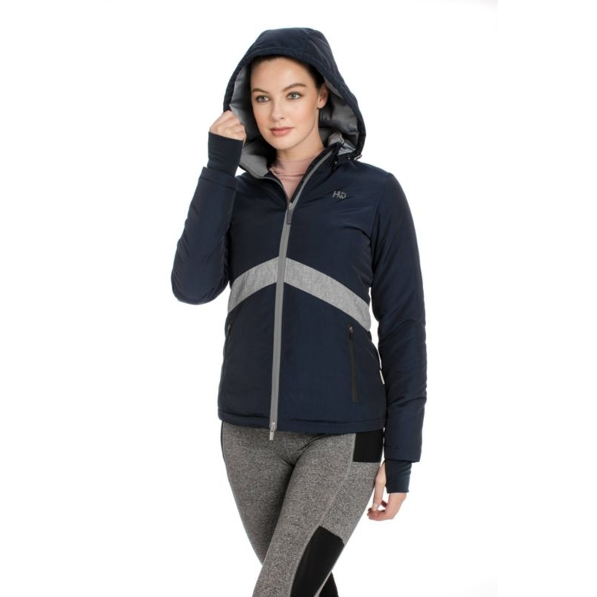 Horseware Ladies Technical Riding Jacket Large Nav