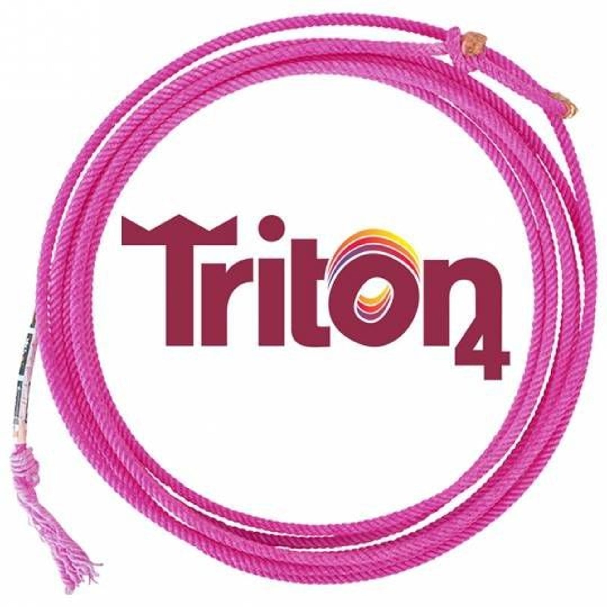 Rattler Triton4 Team Rope - 30 Ft Medium-Soft Pink