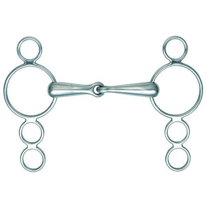 Shires 3 Ring Dutch Gag Bit