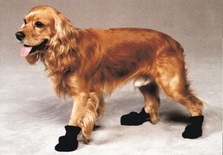 Dog Non-Skid Boots XS 2 1/4 Black