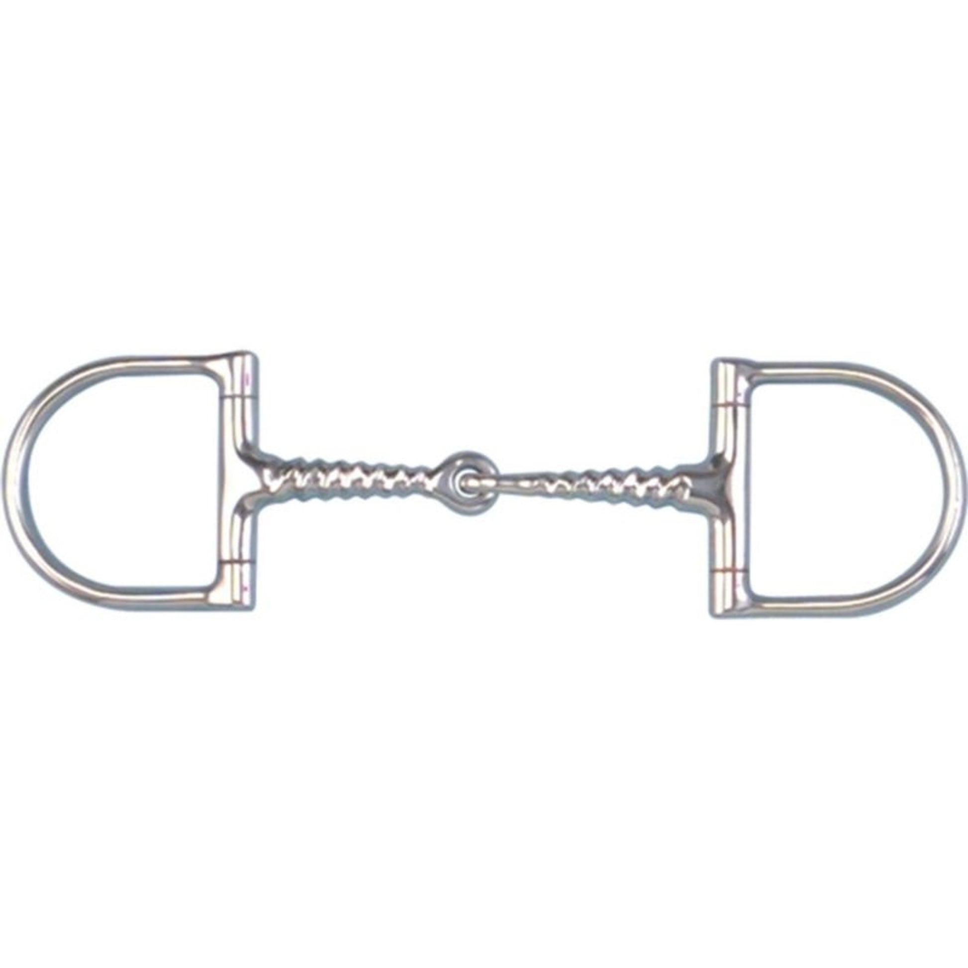 Toklat Pony Corkscrew Snaffle Dee - 2 1/2" Rings 4