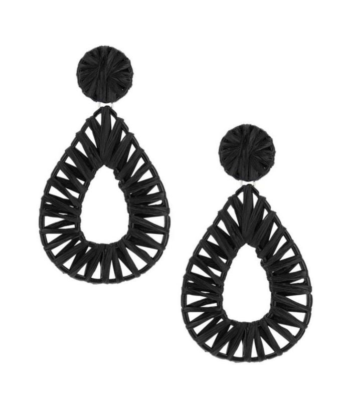 Montana Silversmiths Ladies Charcoal Tears Raffia