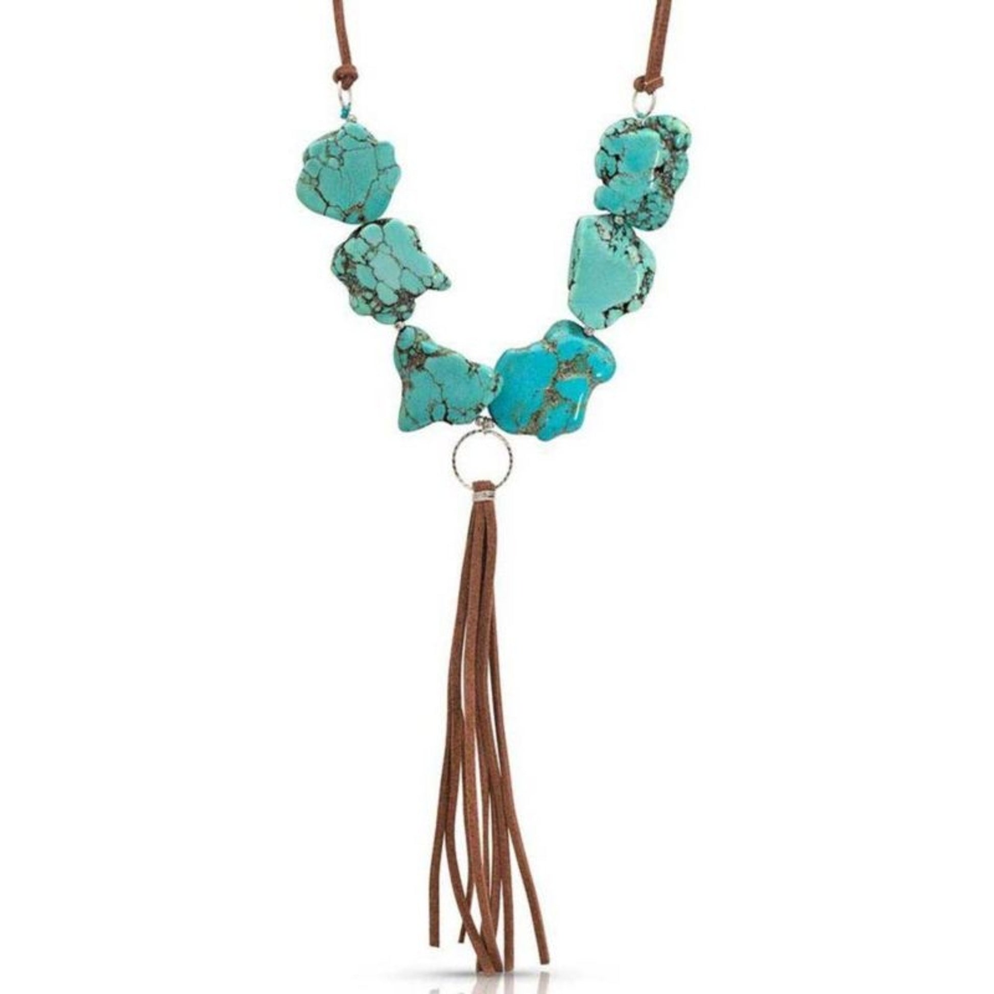 Montana Silversmiths Ladies Chunky Beads and Leath