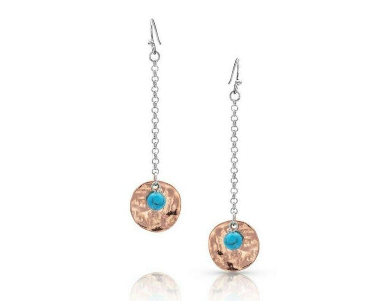 Montana Silversmiths Falling For You Turquoise Ear