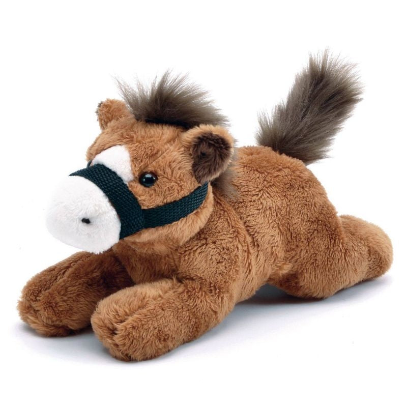 Floppsie Horse with Halter 7" Brown