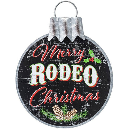 Gift Corral Metal Merry Christmas Sign Rodeo