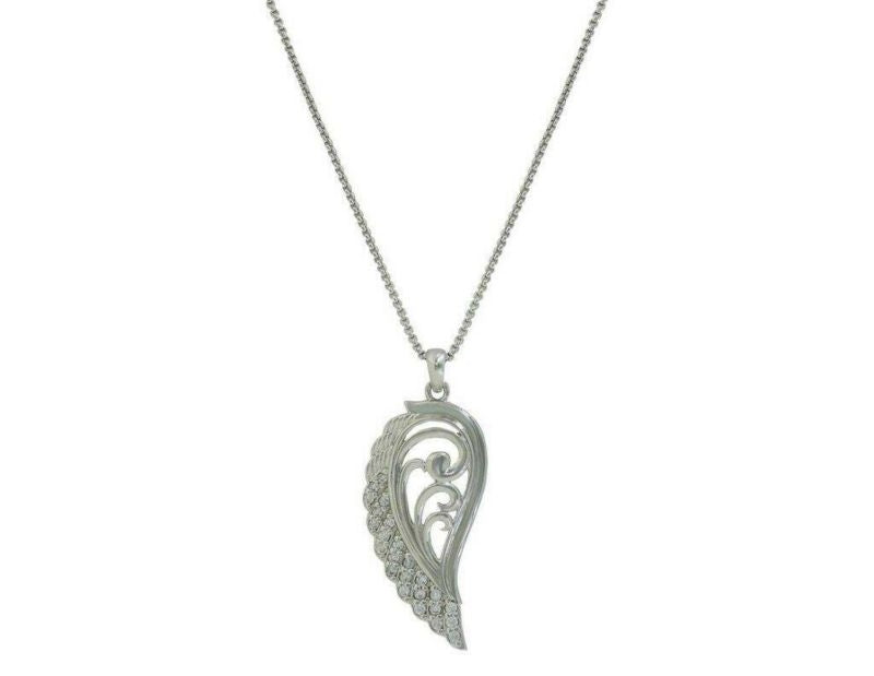 Montana Silversmiths Open Filigree Wing Necklace 2