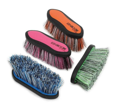Shires Ezi Groom Grip Dandy Brush