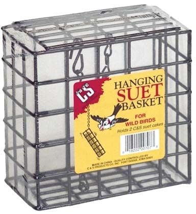 C And S Double Hangling Suet Basket Average