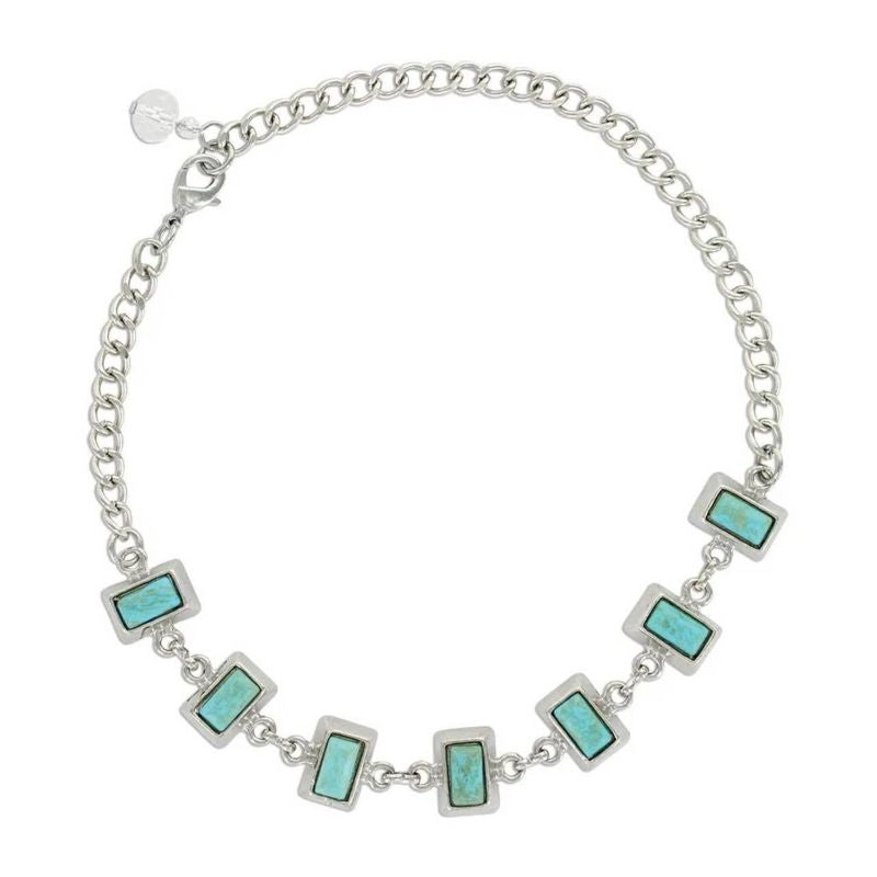 Montana Silversmiths Turquoise Choker Attitude Nec