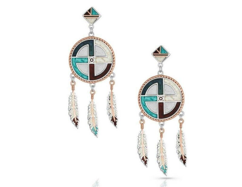 Montana Silversmiths American Legends Dream Earrin