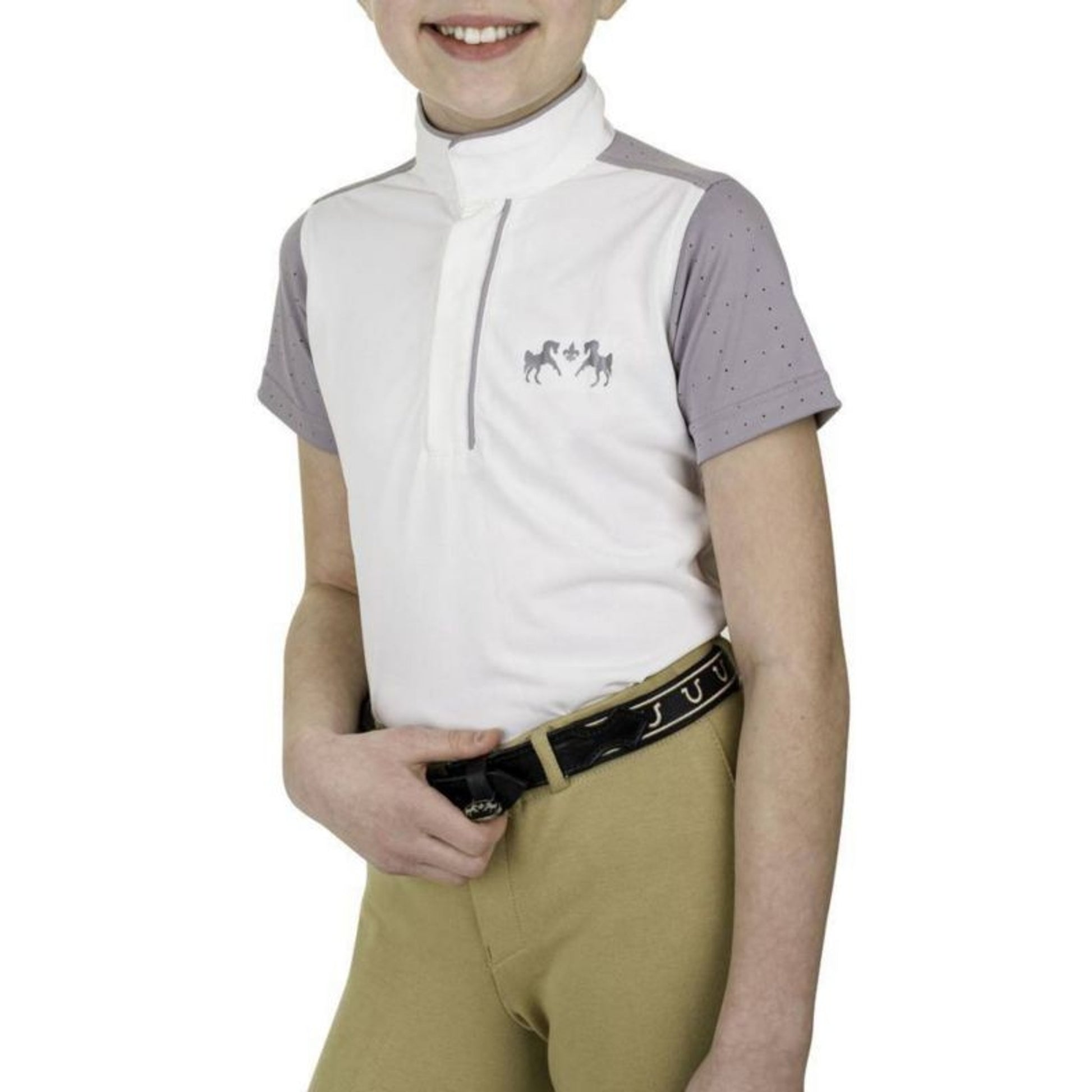 Equine Couture Kids Magda EquiCool Short Sleeve Sh