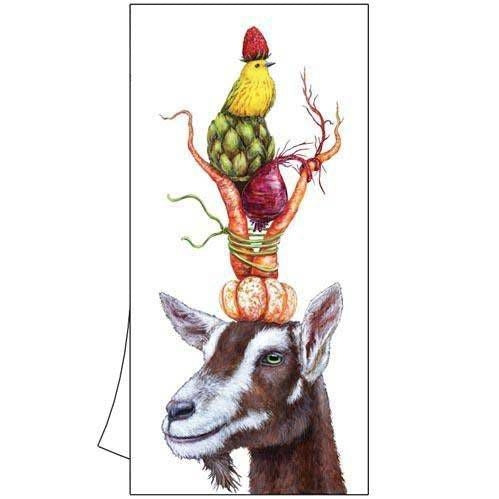 Glam Goat Kitchen Towel 18" x 26"