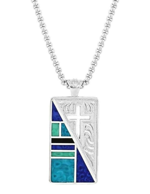 Montana Silversmiths American Legends Cross Neckla