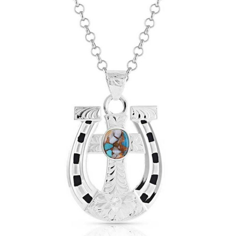 Montana Silversmiths Sole to Soul Faith Horseshoe
