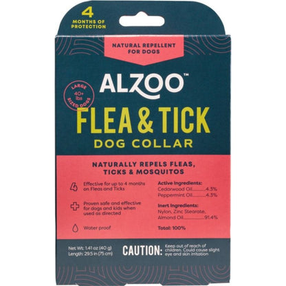 Alzoo Plant Based Flea And Tick Dog Collar