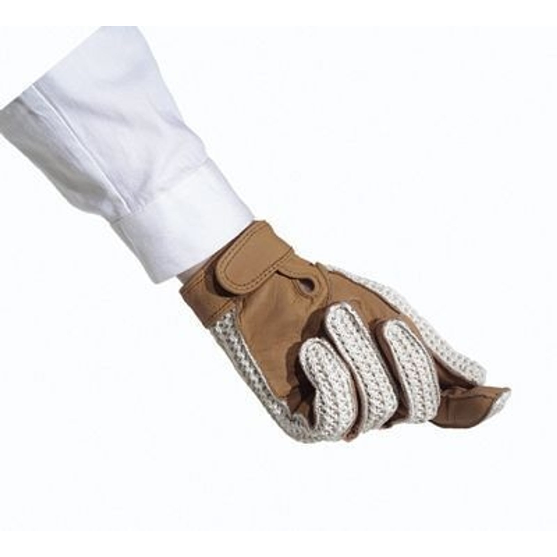 Ovation Ladies Sport Crochet Back Glove 7.5 Black