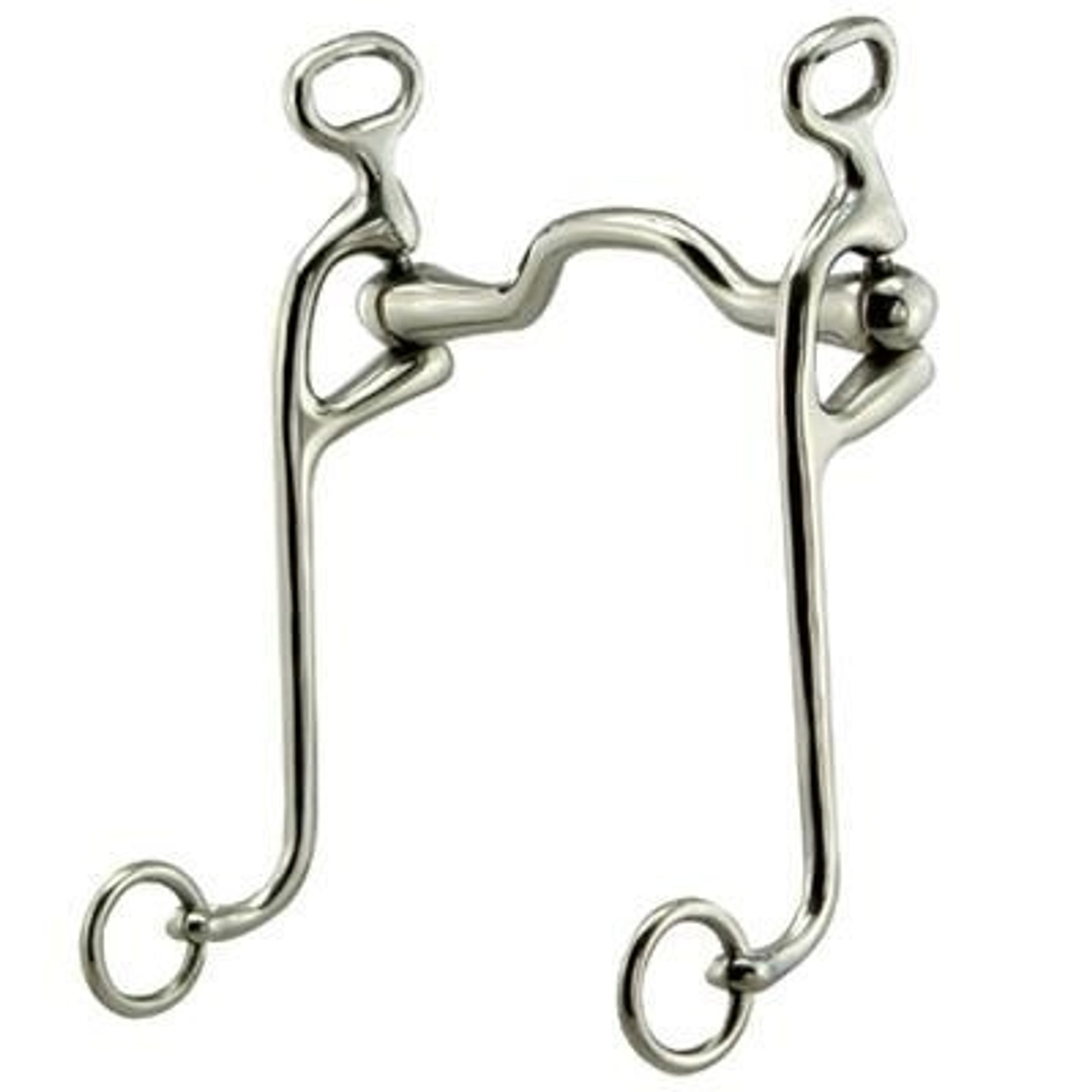 Coronet Loose Cheek Med Port Walking Horse Bit 5