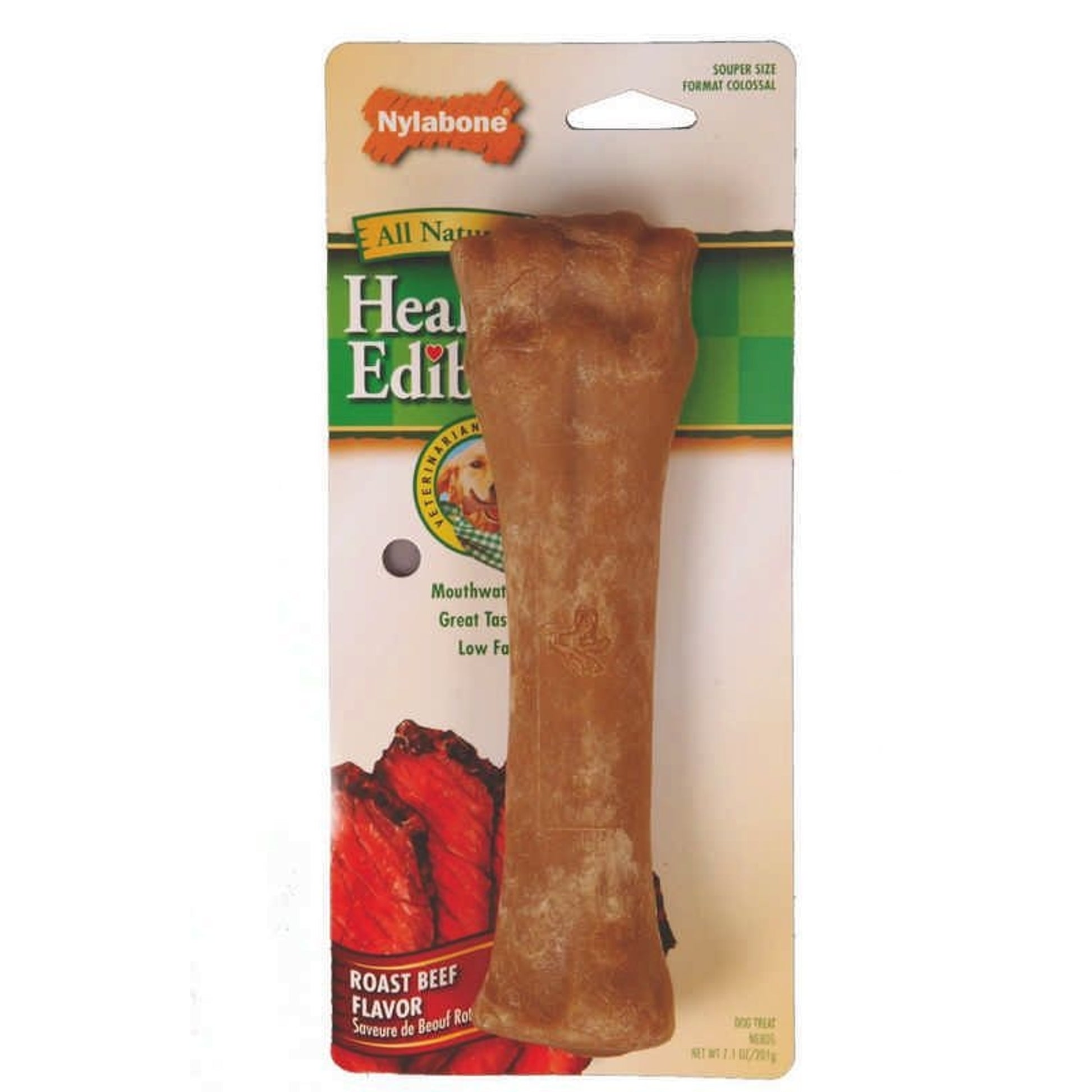 Nylabone Roast Beef Bone with Vitamins