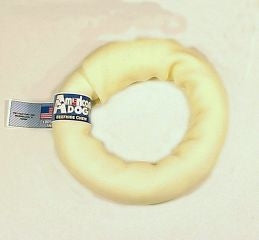 American Dog Donut Treat For Dogs 7Inx1.5Inx7In Wh