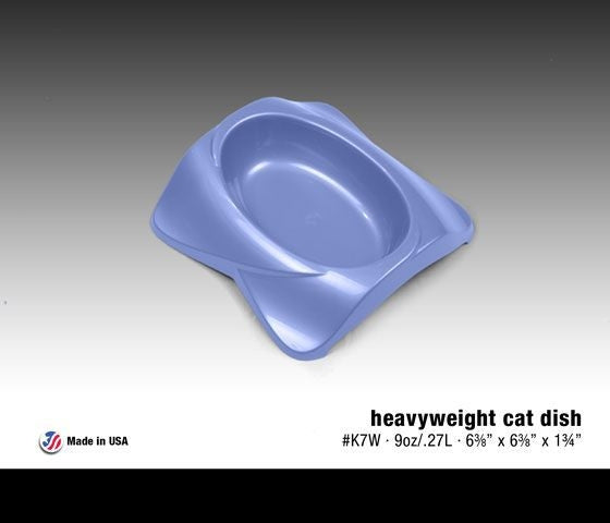 Heavyweight Dish For Cats 6.75x6.5x1.75