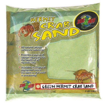 Hermit Crab Sand Substrate 2 lbs Green
