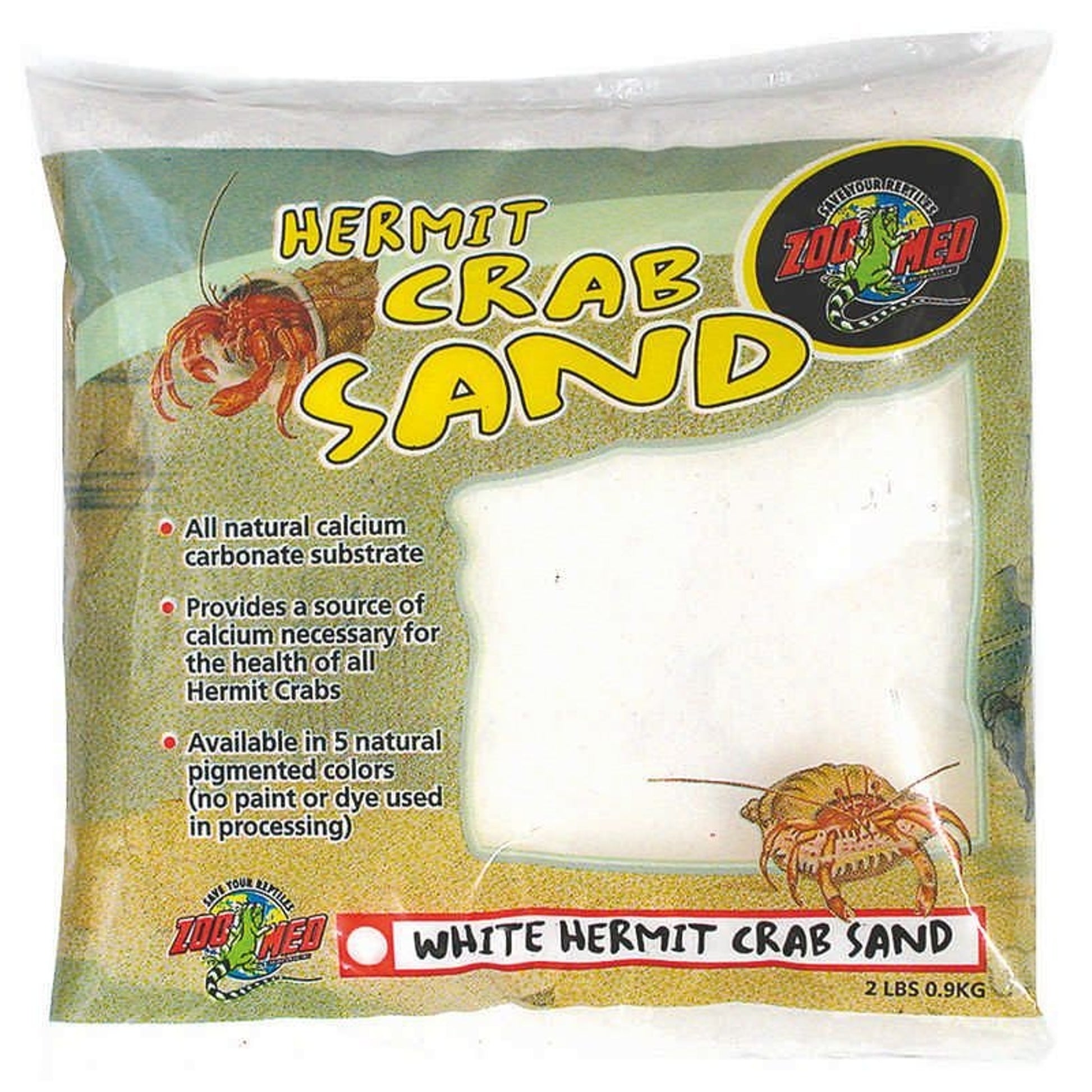 Hermit Crab Sand Substrate 2 lbs Green