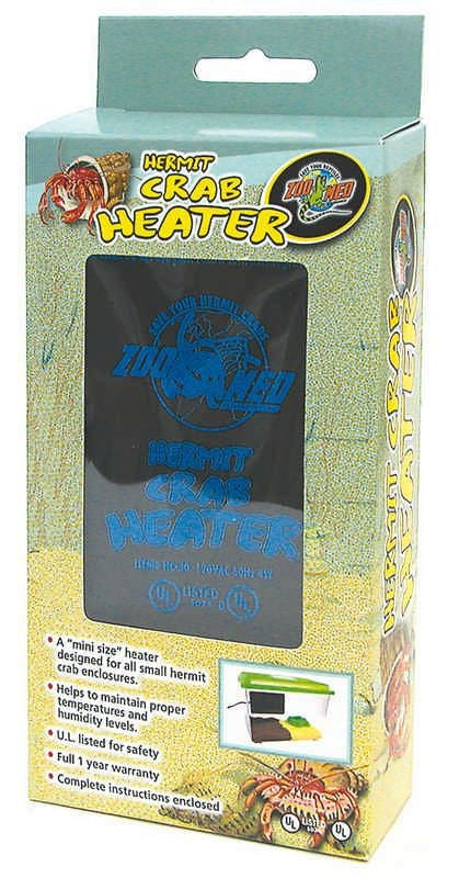 Hermit Crab Heater 0.75 x 0.5 x 0.25 Black