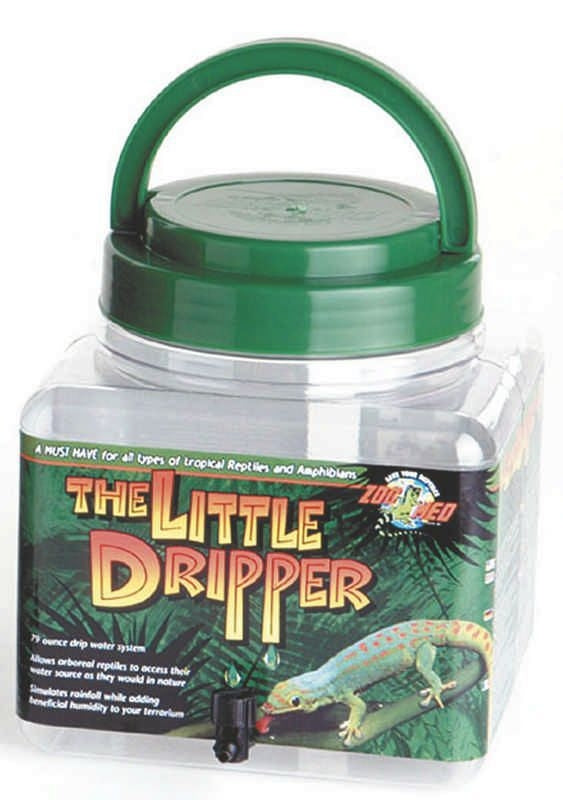 Little Dripper For Reptiles 5.5 x 5.5 x 6 Green