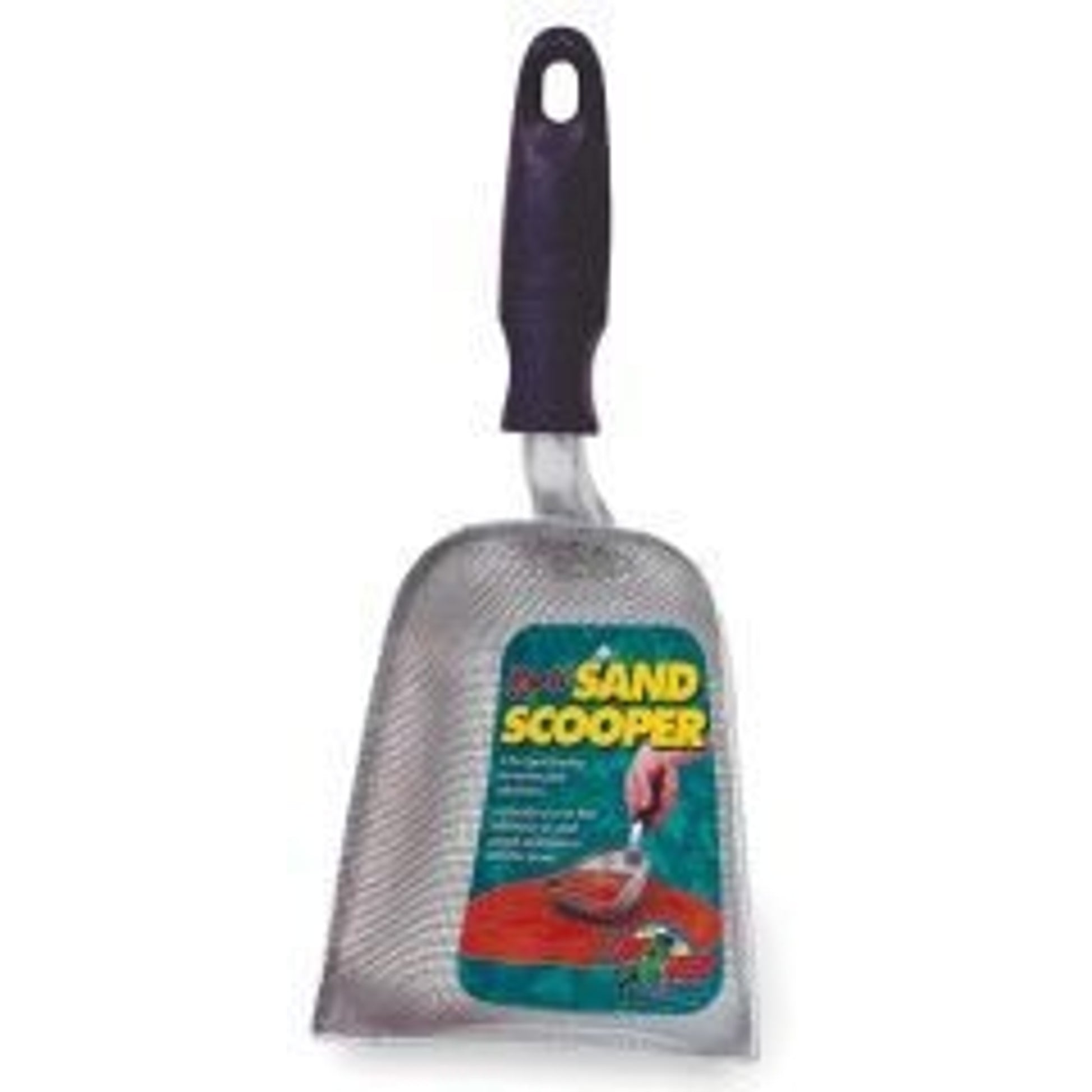 Repti Sand Scooper For Pet Waste 0.5x0.25x1 Silver