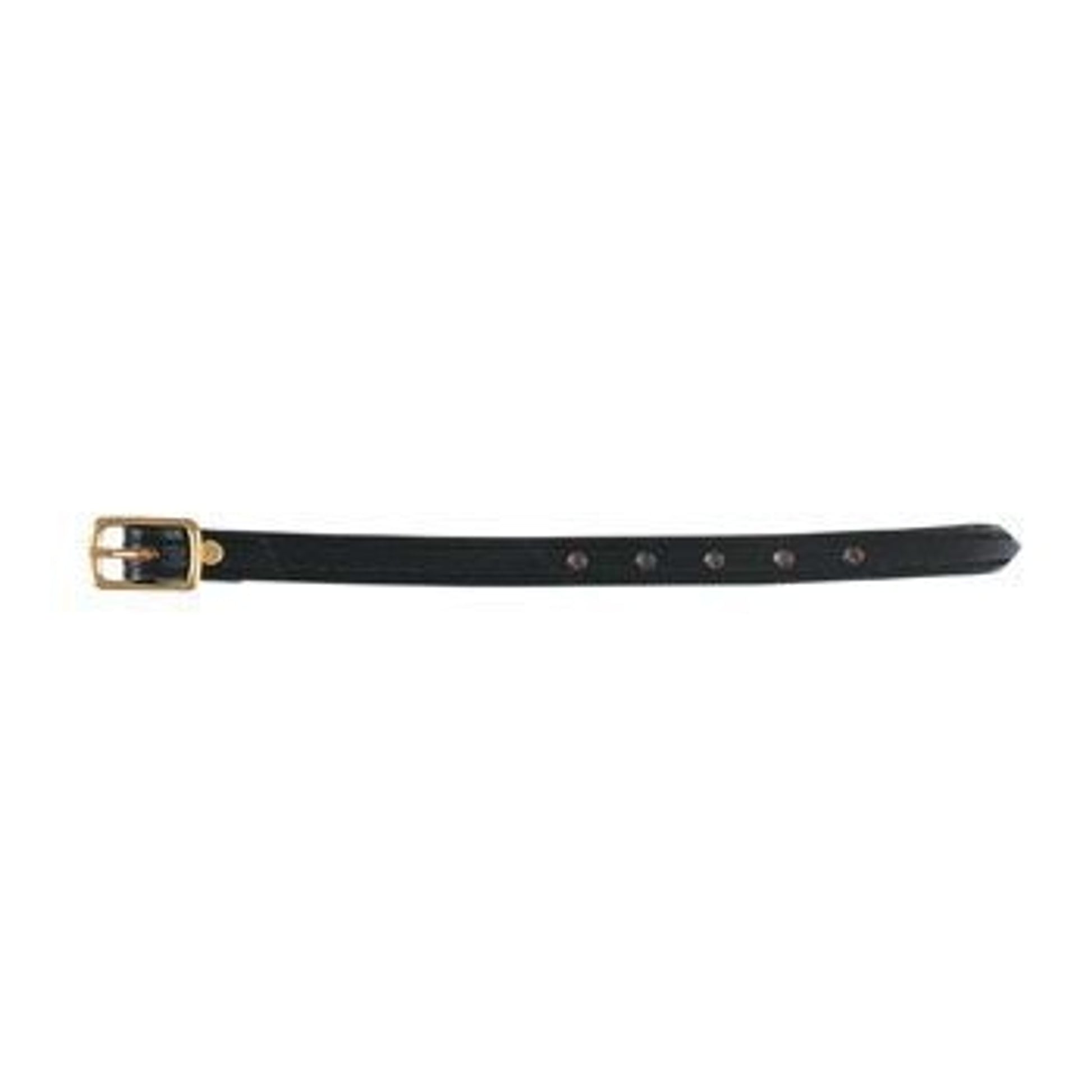 Tucker Western Fender Hobble Strap Black Brass