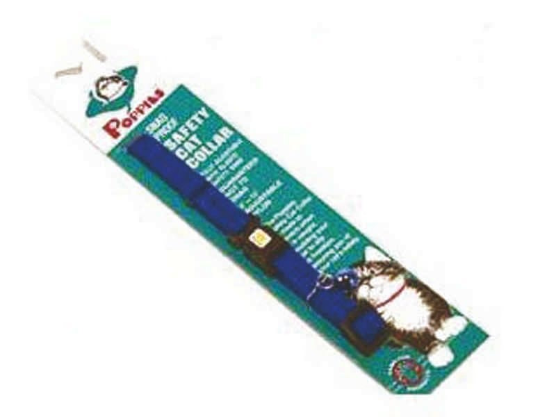 Pps Adjustable Beakway Collar For Cats 3/8In Blu