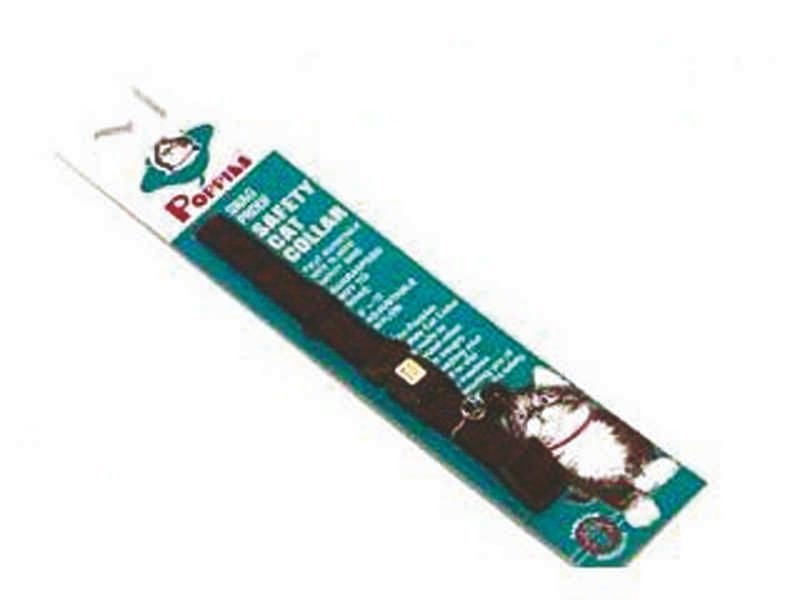 Pps Adjustable Beakway Collar For Cats 3/8In Blk