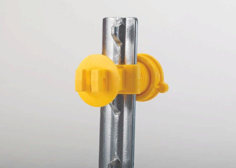 Dare Western T Post Insulators 25pk Yellow
