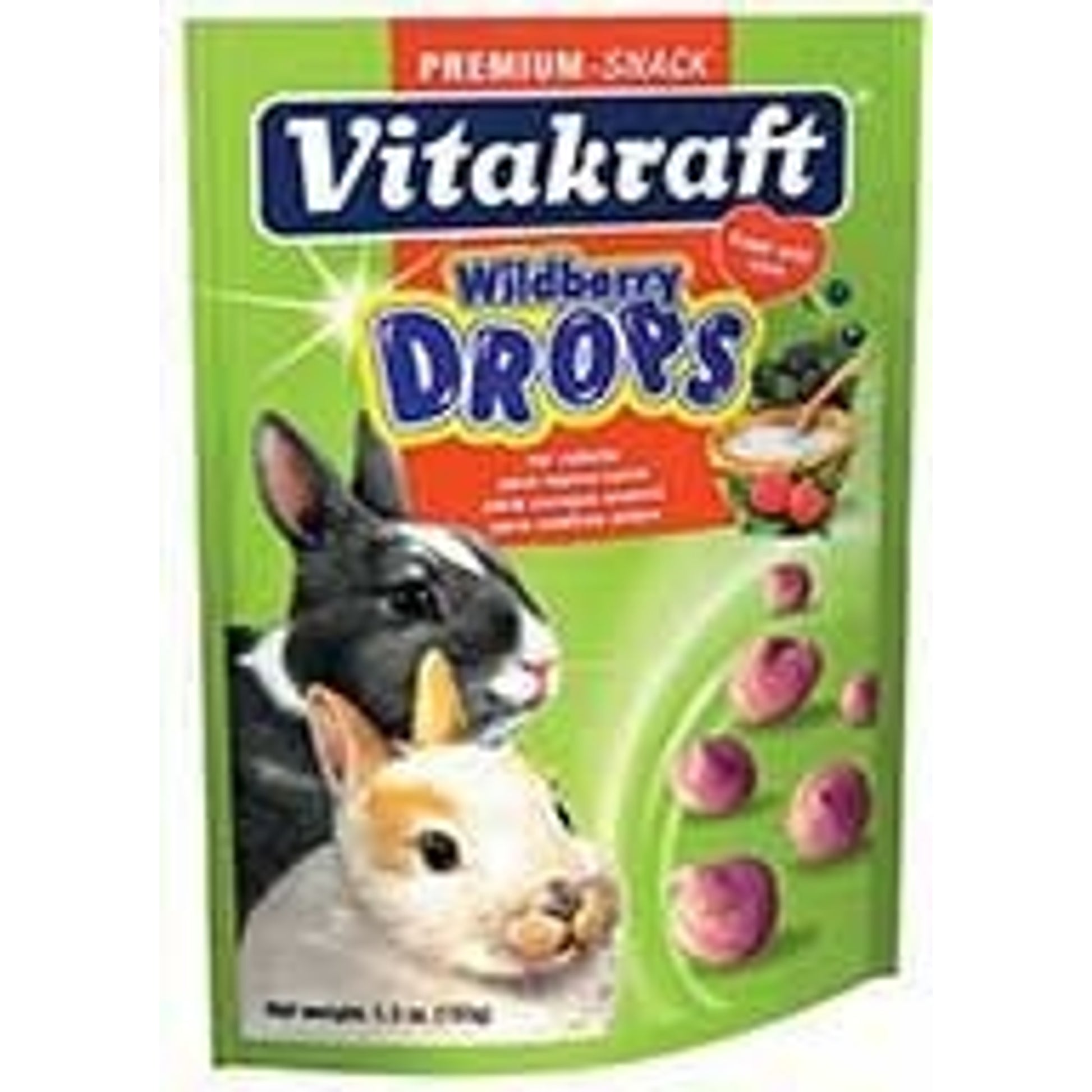Wildberry Drop Treats For Rabbits 5 Oz