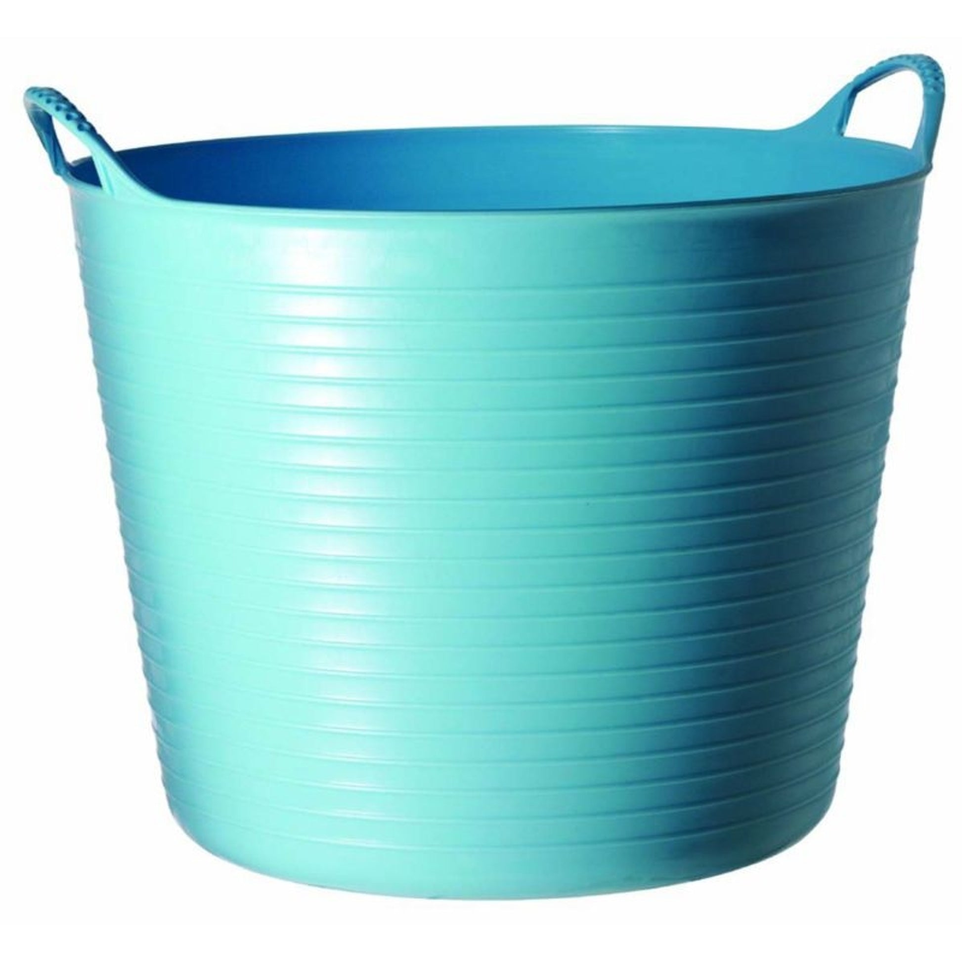 Flexible Medium 2-Handled Tub 6.9 Gallon Sky Blue