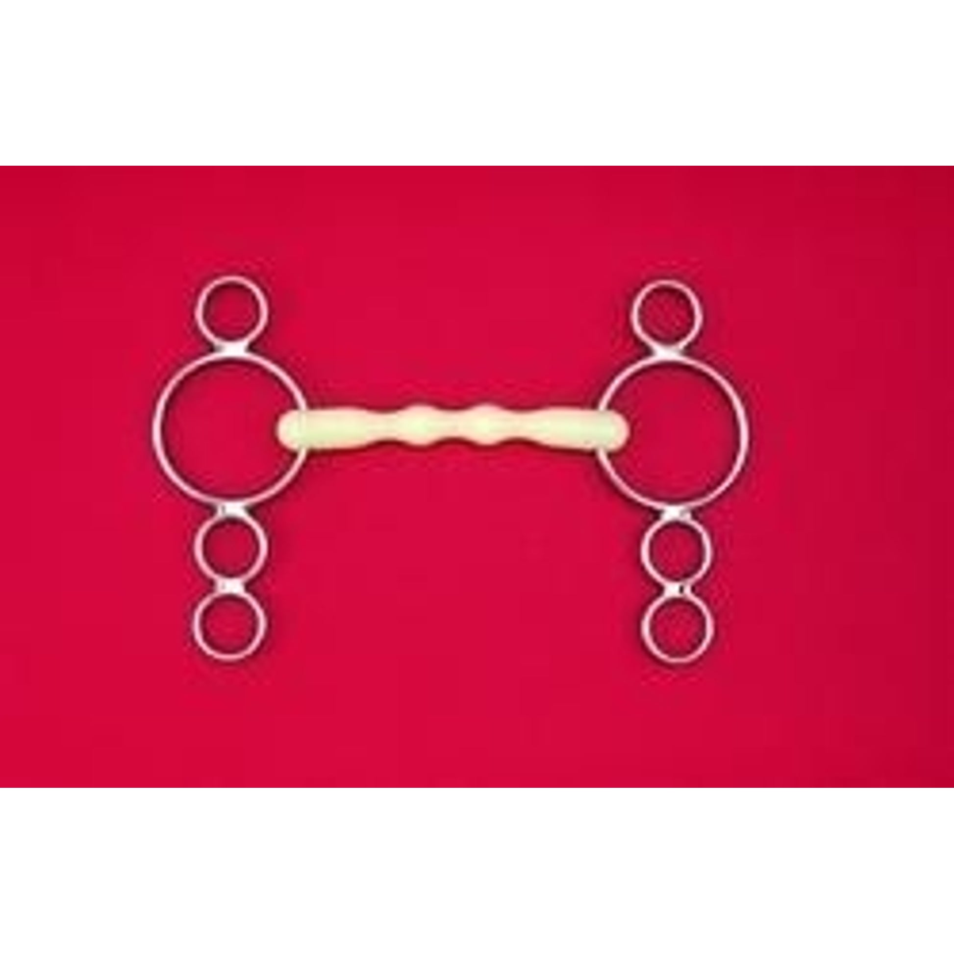 Happy Mouth Pessoa 3 Ring Shaped Mullen Mouth Gag