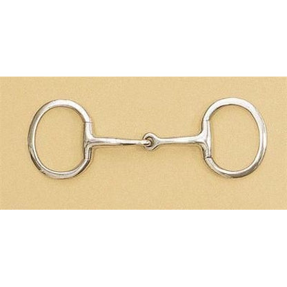 Centaur SS Eggbutt Snaffle W 75Mm Flat Rings