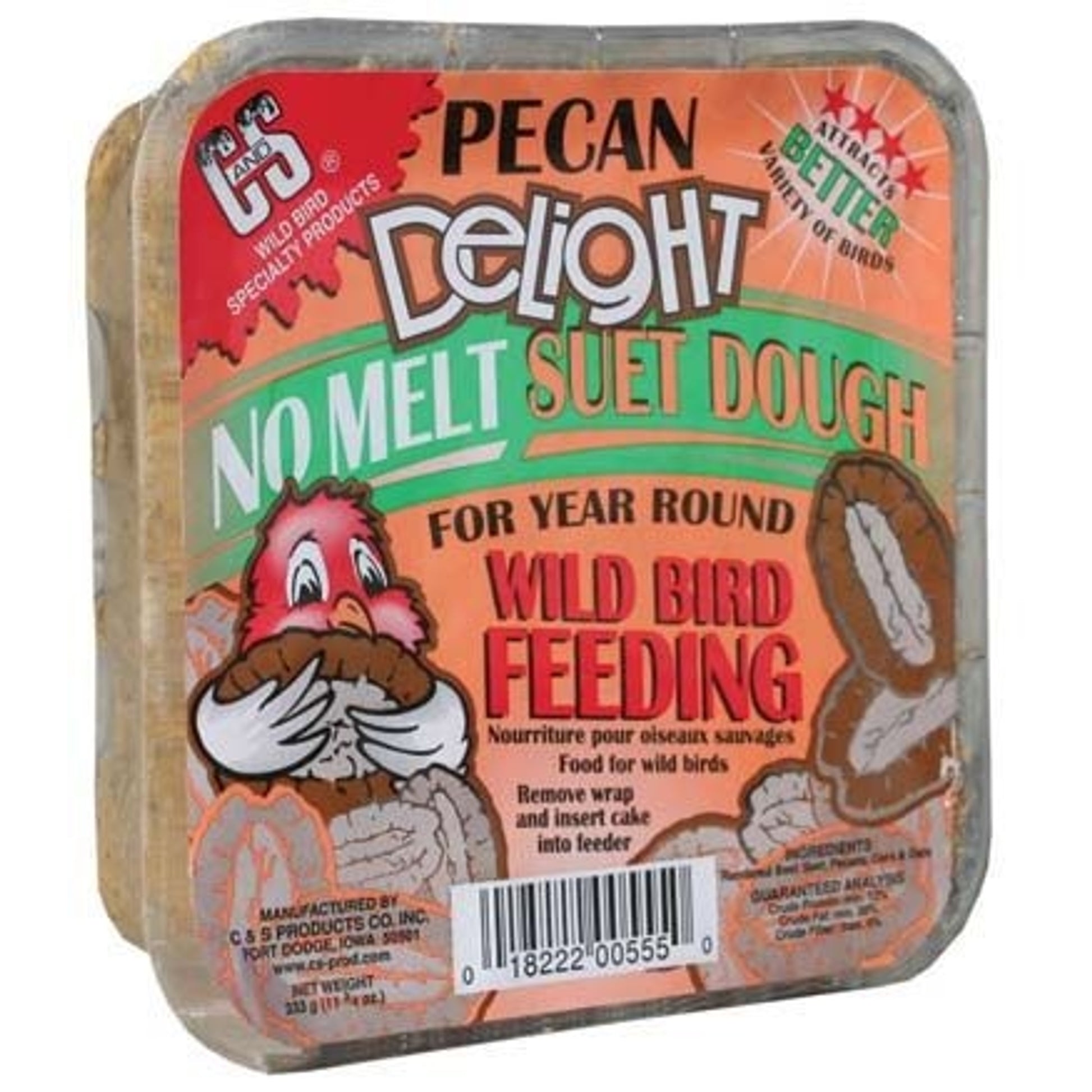 Pecan Delight Suet 11.75 Ounce